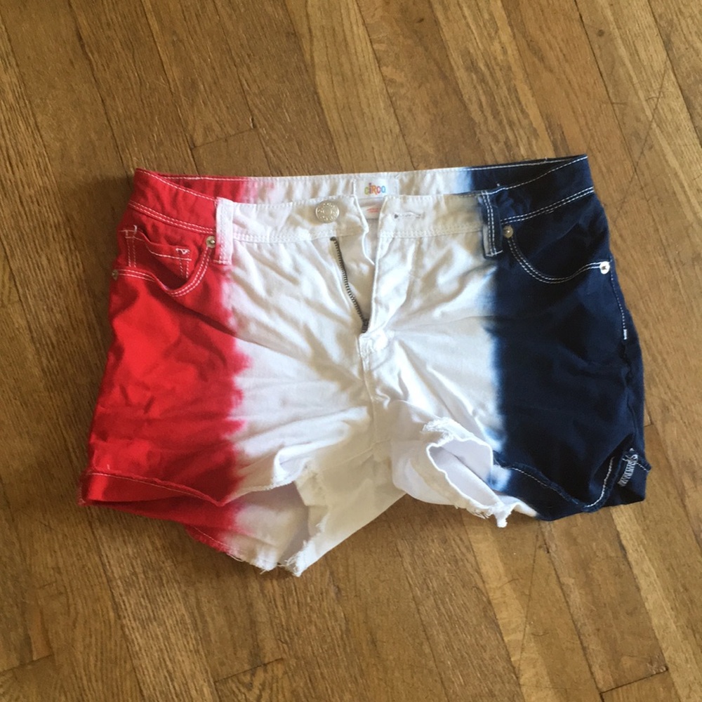 4th of July American Tie Dye shorts